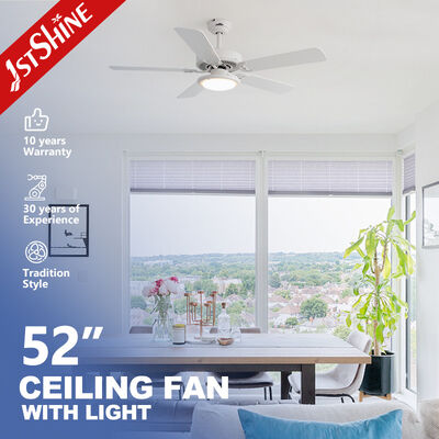 좋은 가격 롤 체인 스타일 CE 조용한 장식 천장 팬 52 인치 온라인